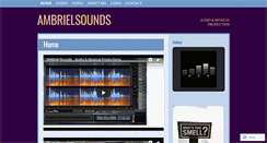 Desktop Screenshot of ambrielsounds.com